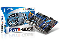 MSI (Micro-Star) Motherboard P67A-GD55