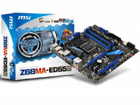 MSI (Micro-Star) Motherboard Z68MA-ED55 (B3)