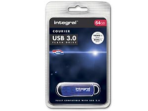 Integral 64GB Courier USB 3.0 Flash Drive