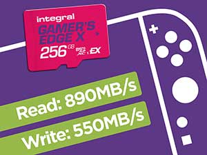 Integral 256GB Gamer's Edge X microSD Express Card