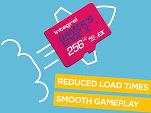 Integral 256GB Gamer's Edge X microSD Express Card
