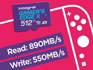 Integral 512GB Gamer's Edge X microSD Express Card