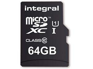 Integral 64GB UltimaPro microSD Card - Class 10 90MB/s