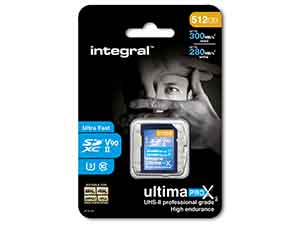 Integral 512GB UltimaPro X2 SD / SDXC Card - V90 UHS-II