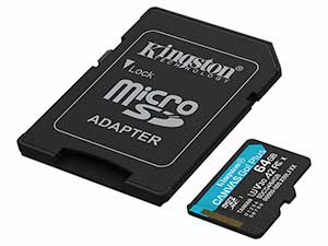 Kingston Canvas Go! Plus microSD Card - V30 UHS-I