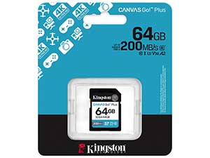 Kingston Canvas Go! Plus SD Card - V30 UHS-I