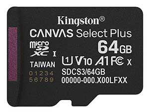 Kingston Canvas Select Plus microSD Card UHS-I