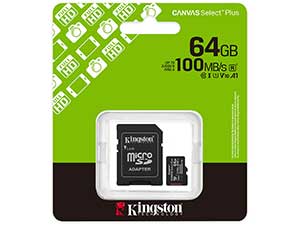 Kingston Canvas Select Plus microSD Card UHS-I
