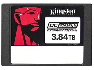 Kingston 3.84TB DC600M (Mixed-use) 2.5-inch Enterprise SSD