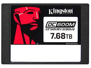 Kingston 7.68TB DC600M (Mixed-use) 2.5-inch Enterprise SSD