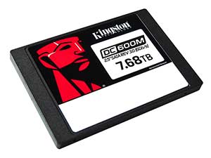Kingston 7.68TB DC600M (Mixed-use) 2.5-inch Enterprise SSD