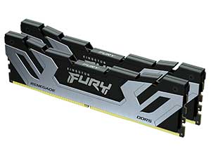 48GB Kit (2x24GB) Kingston FURY Renegade DDR5 8400MHz CUDIMM Black