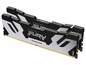 32GB Kit (2x16GB) Kingston FURY Renegade DDR5 7600MHz DIMM Black