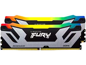 48GB Kit (2x24GB) Kingston FURY Renegade RGB DDR5 8400MHz CUDIMM Black