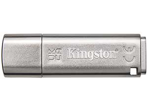 Kingston 128GB IronKey Locker+ 50 Encrypted USB Flash Drive
