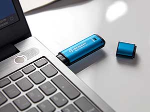 Kingston 64GB IronKey Vault Privacy 50 Encrypted USB Flash Drive