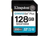 Kingston 128GB Canvas Go! Plus SD Card - V30 UHS-I