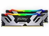 32GB Kit (2x16GB) Kingston FURY Renegade RGB DDR5 7600MHz DIMM Black