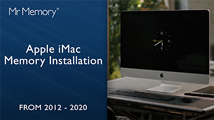 This short HD video will show you how to install memory in Apple iMacs from 2012 - 2020 (27-inch only).