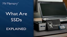 This simple video will explain what SSDs are and the difference with them and Hard Disk Drives. It will also look at the benefits of using them.